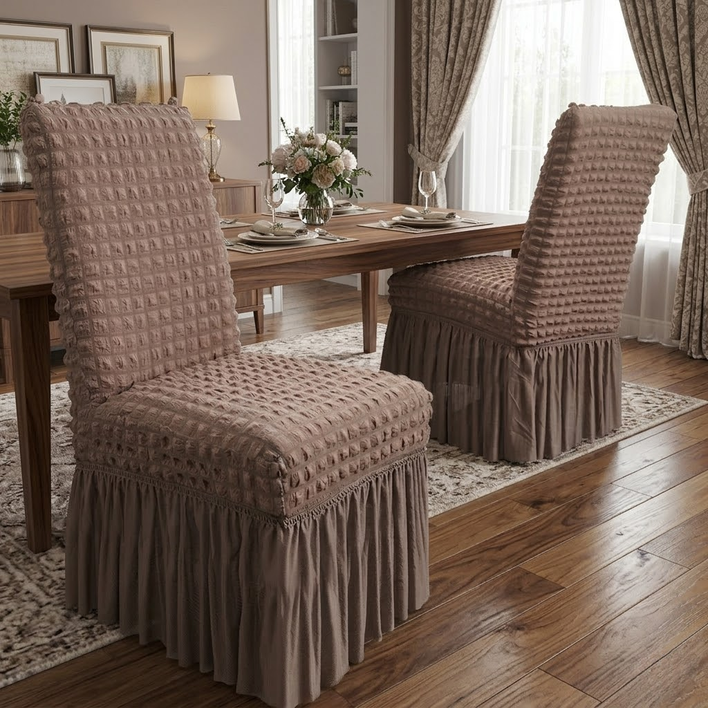 Seat Cushion Chair Cover Set