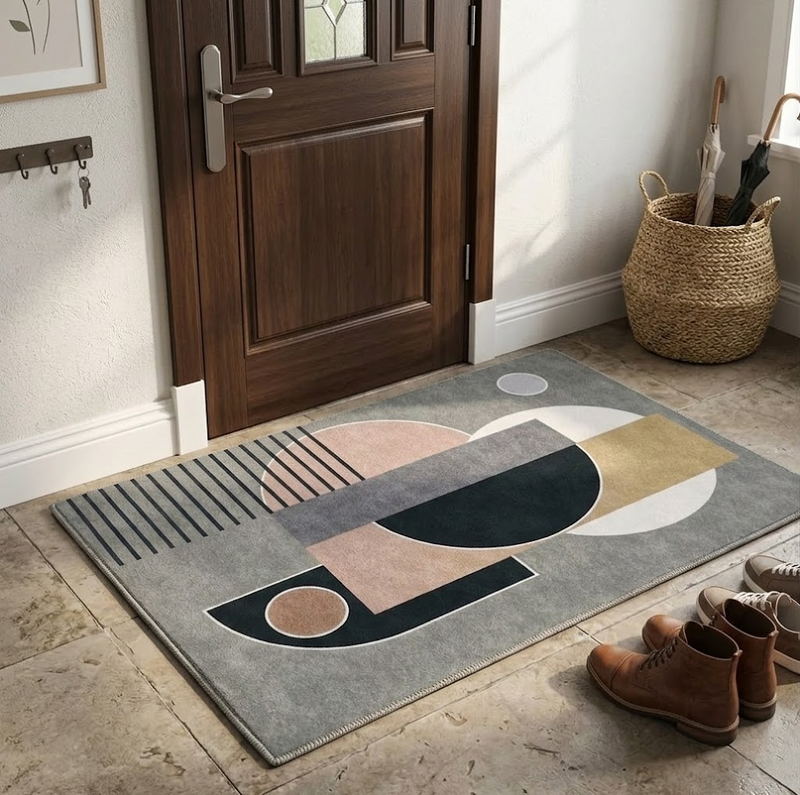 Crystal Velvet Floor Mat