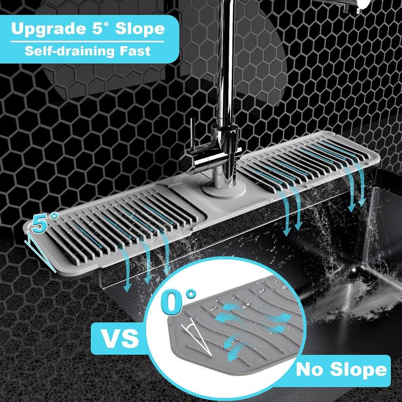 🔥Last Day 50% OFF PROMOTIONKitchen Sink Faucet Mat