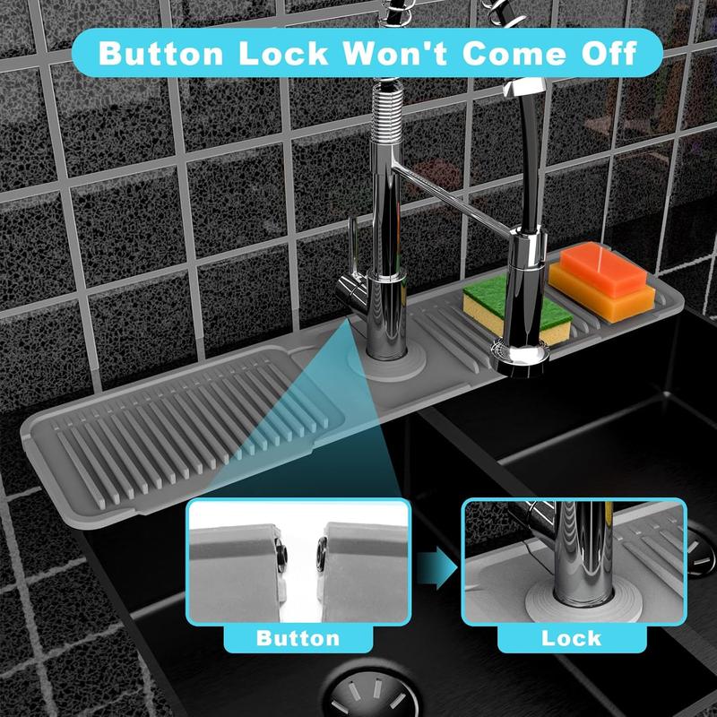 🔥Last Day 50% OFF PROMOTIONKitchen Sink Faucet Mat